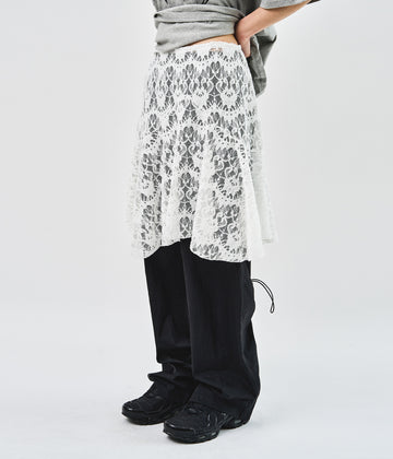 (W) Lace Layer Skirt